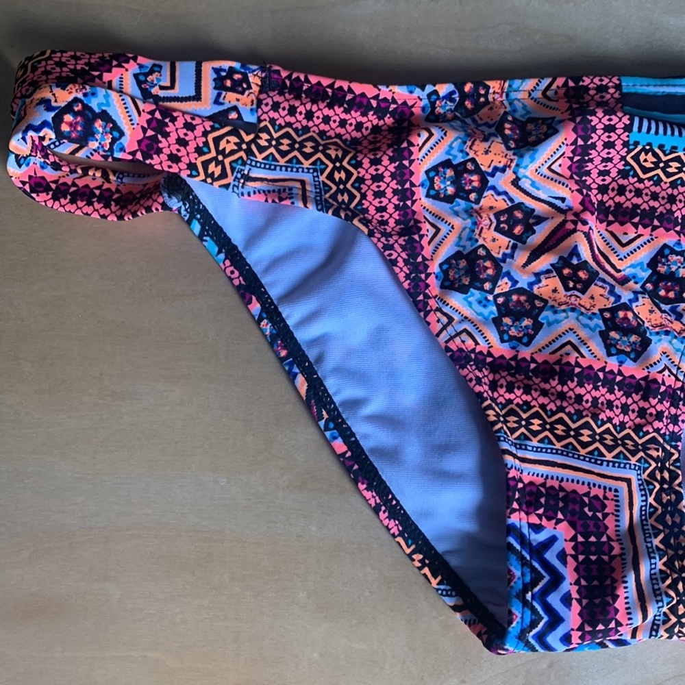 Express Swim Bikini Bottoms. Neon Colors. Size M.